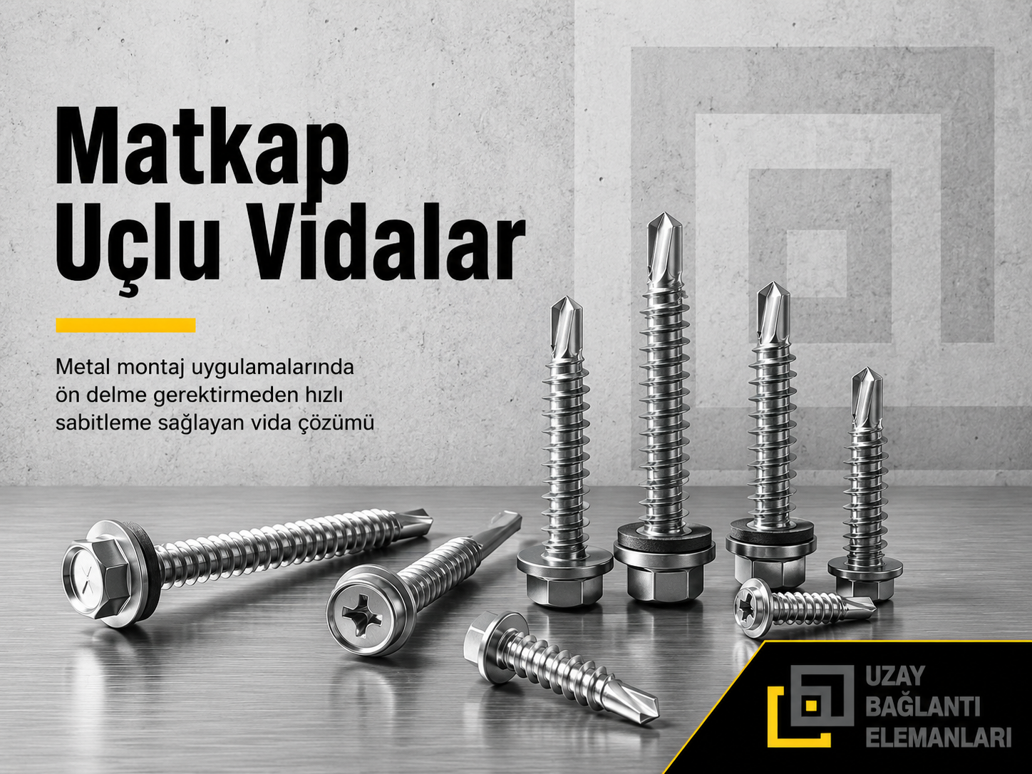 Matkap Uçlu Vida